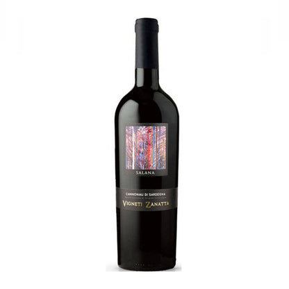 Cannonau red Wine Salana zanatta - tita italia