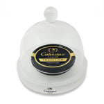 Glass Dome Caviar Server Calvisius - Tita Italia