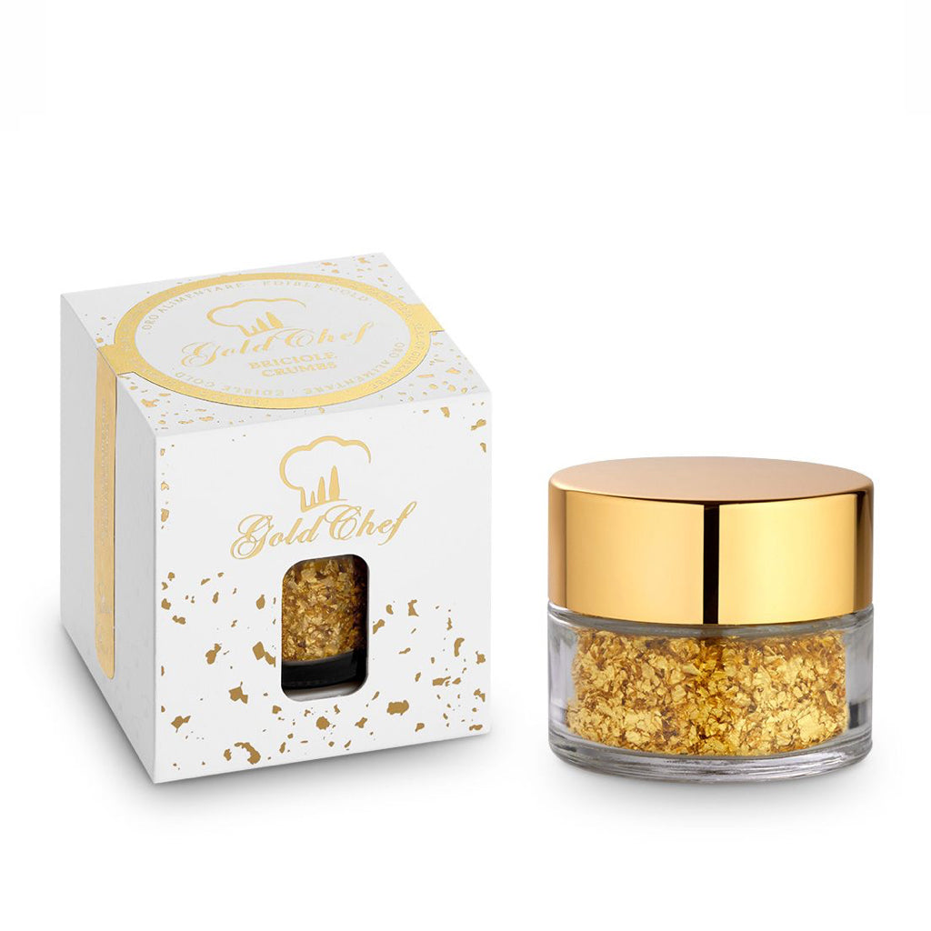 Edible Gold Crumbs Gold Chef 1 gr - tita Italia