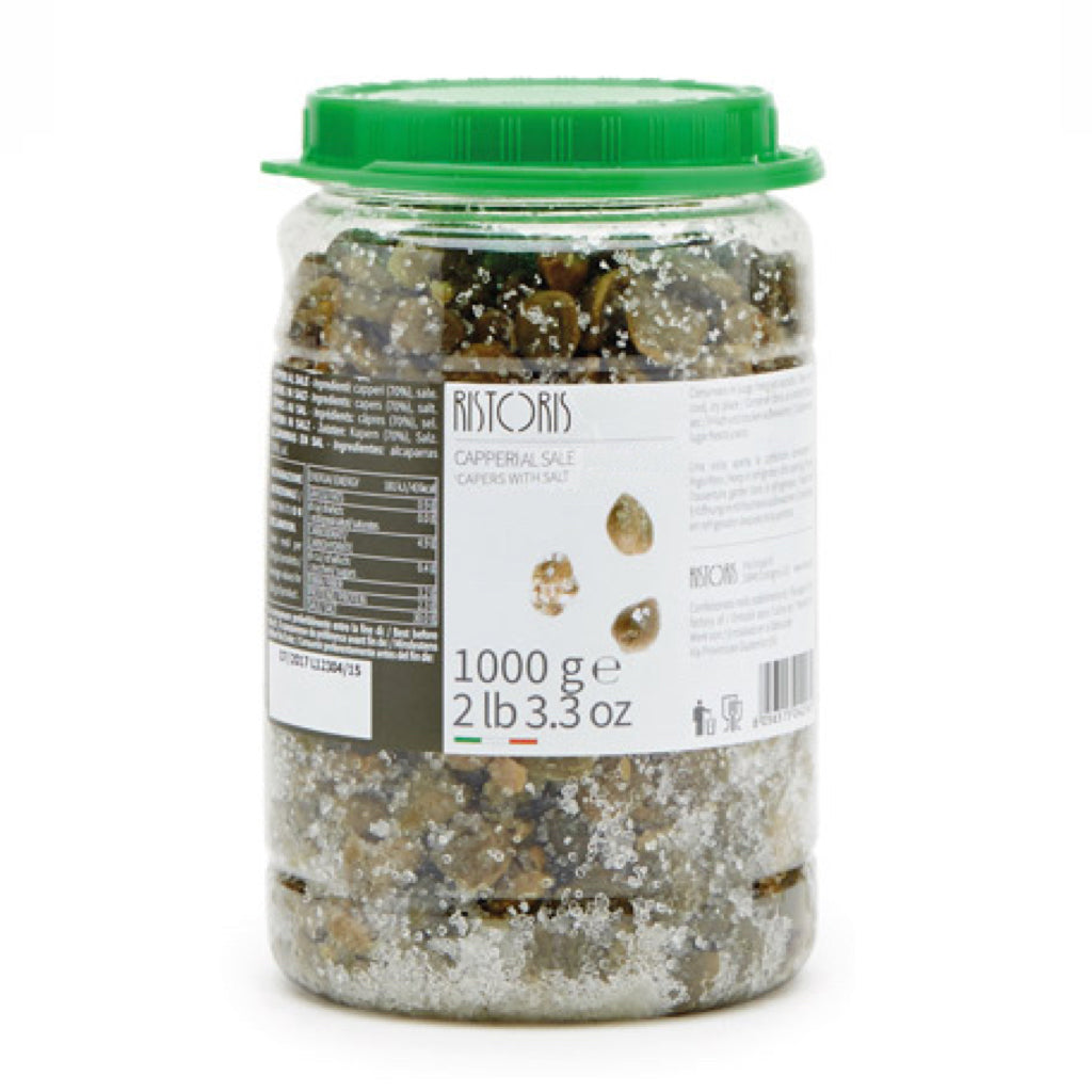 Small Capers with Salt 1000g / 3.3oz - Tita Italia