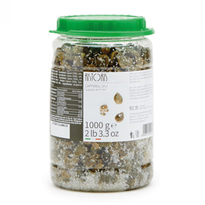 Small Capers with Salt 1000g / 3.3oz - Tita Italia