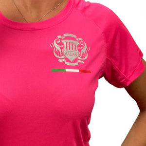 Womans Runner T-Shirt pink - Tita Italia