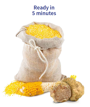 Instant Polenta with White Truffle 14.1 oz (400g) - Tita Italia