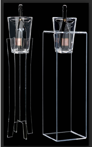 Ice bucket stand transparent- Tita Italia