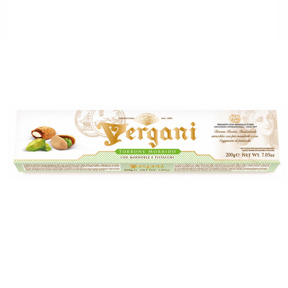 Nougat bar almond pistachios 200g/7.05 oz - tita italia