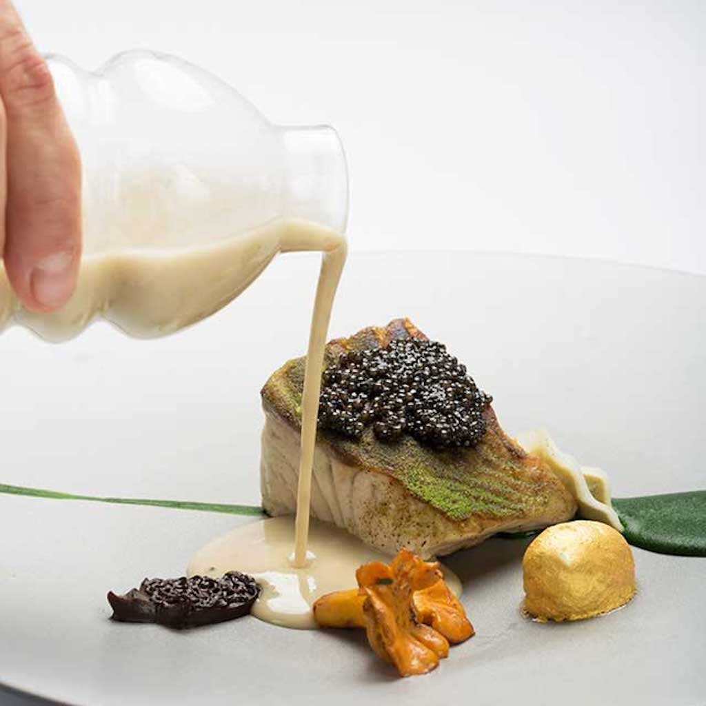 oscietra caviar with fish - Tita Italian