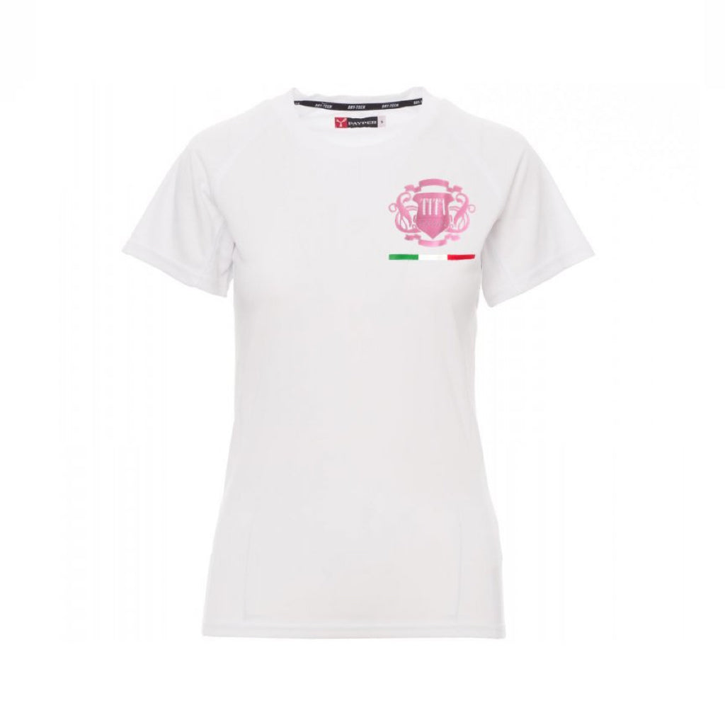 Womans Runner T-Shirt white - Tita Italia