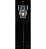Wine and champagne bucket stand transparent Tower - Tita Italia