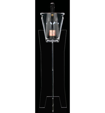 Wine and champagne bucket stand transparent Tower - Tita Italia