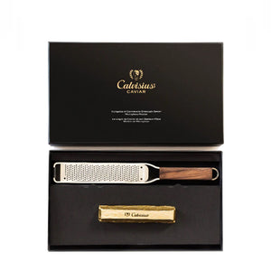 Calvisius Lingotto special edition with Microplane 70 gr. / 2.5 oz. - Tita Italia