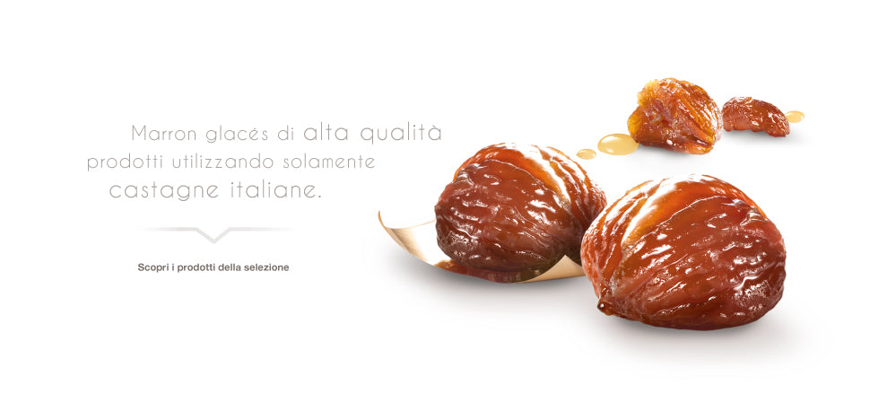 Marron glacé Gazed Chestnuts 140g/4.93oz - Tita Italian